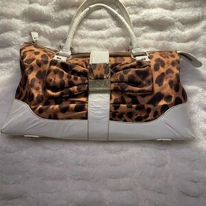 Ed Hardy Leopard Print Purse